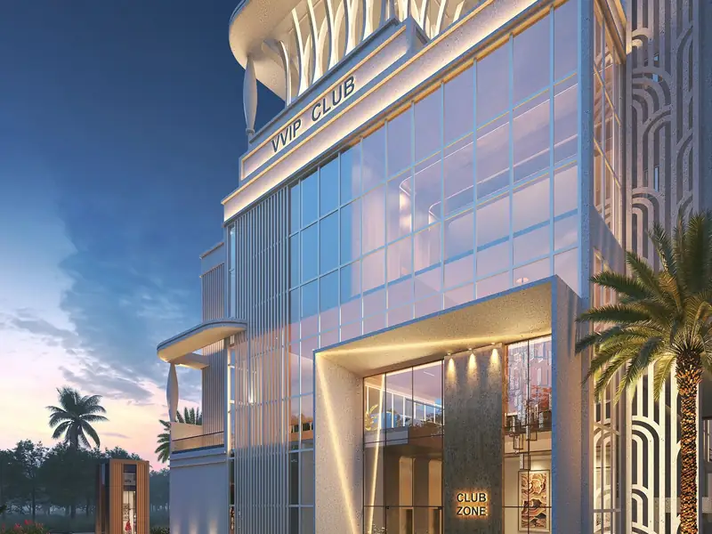The VVIP Club, a 61,000 sq ft clubhouse at VVIP Addresses